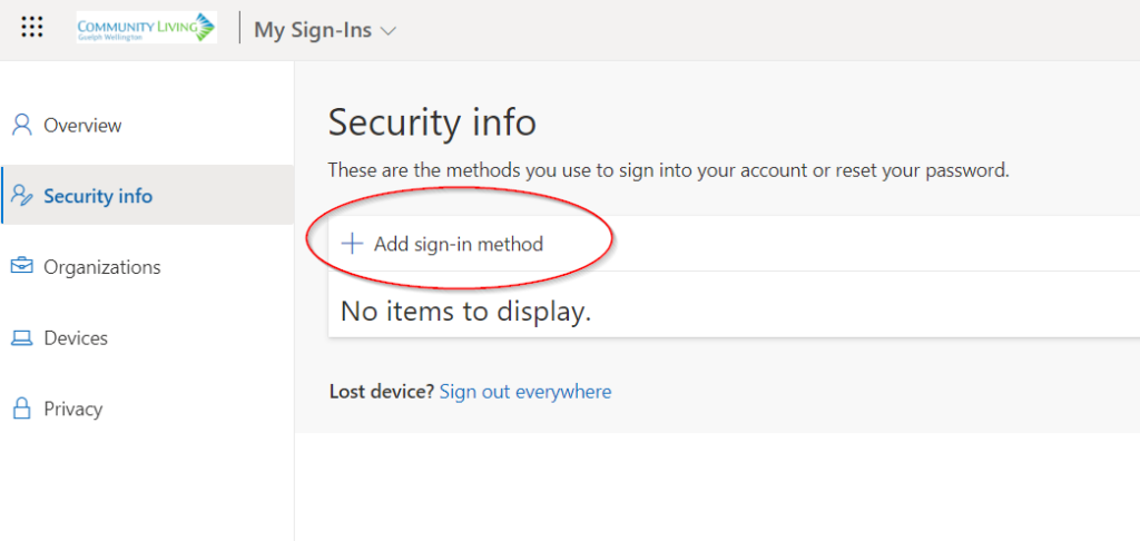 Self-Service Password Reset (SSPR) Enrollment « CLGW Admin